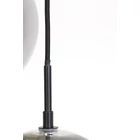 Kép 2/2 - NÉGY IZZÓS KÖR ALAKÚ ÜVEG FÜGGŐLÁMPA 114 CM