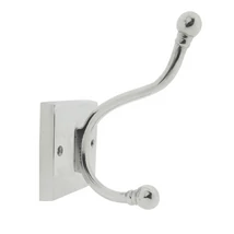 KECSES FORMÁJÚ EZÜST SZÍNŰ FOGAS