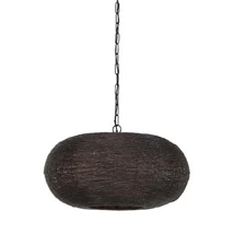 NAGY MÉRETŰ DESIGN FÜGGESZTÉK FÉMBŐL BRONZ ÉS ARANY SZÍNBEN 55 cm