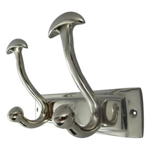 2 ÁGÚ FÉM FALI FOGAS 