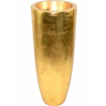 ARANY SZÍNŰ  DESIGN ÁLLÓ VÁZA 92 CM MAGAS