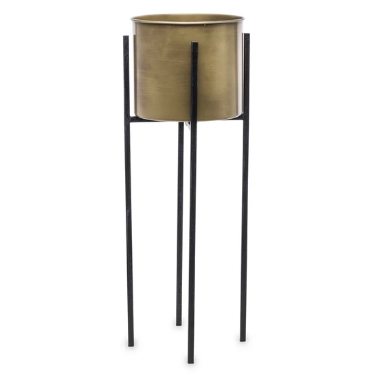 ARANY SZÍNŰ VIRÁGTARTÓ ÁLLVÁNY 70 CM