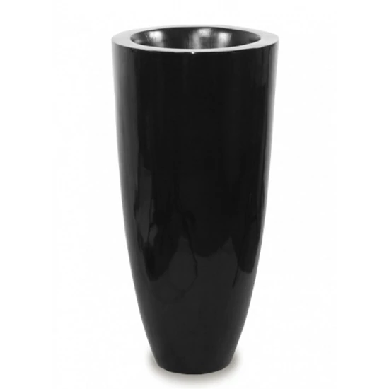 FEKETE SZÍNŰ EXKLUZÍV DESIGN ÁLLÓ VÁZA 91 CM