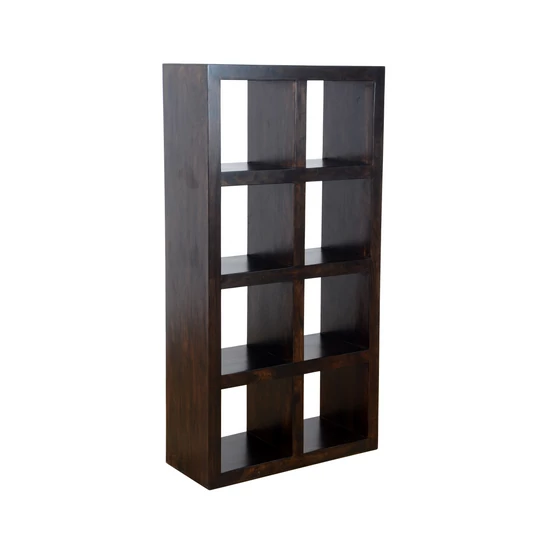 EGYEDI RÓZSAFA KÖNYVES SZEKRÉNY ÉS TÉRELVÁLASZTÓ 175 CM