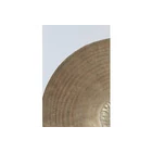 Kép 2/2 - NAGY MÉRETŰ ELEGÁNS ARANY SZÍNŰ FÉM TÁLCA 57 CM