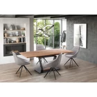 Kép 2/6 - EXKLUZÍV DESIGN BŐVÍTHETŐ ÉTKEZŐ ÉS TÁRGYALÓASZTAL 220 CM