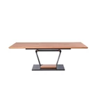 Kép 1/6 - EXKLUZÍV DESIGN BŐVÍTHETŐ ÉTKEZŐ ÉS TÁRGYALÓASZTAL 220 CM