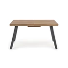 Kép 1/6 - DESIGN BŐVÍTHETŐ ÉTKEZŐASZTAL FÉM LÁBBAL  180 CM