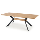 Kép 6/7 - DESIGN BŐVÍTHETŐ TÁRGYALÓ ILLETVE ÉTKEZŐASZTAL FÉM PORSZÓRT LÁBBAL 220 CM