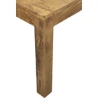 Kép 2/2 - PATINÁS INDIAI RÓZSAFA ÉTKEZŐASZTAL 130CM