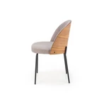Kép 3/3 - FA BETÉTES DESIGN SZÉK FÉM LÁBBAL