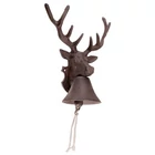Kép 1/2 - SZARVASOS ÖNTÖTTVAS KOLOMP 27 CM