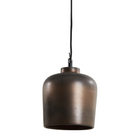 Kép 1/4 - ANTIKOLT MATT BRONZ SZÍNŰ KERÁMIA FÜGGESZTÉK 22,5 CM