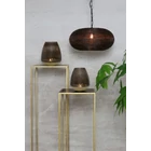 Kép 2/2 - NAGY MÉRETŰ DESIGN FÜGGESZTÉK FÉMBŐL BRONZ ÉS ARANY SZÍNBEN 55 cm