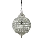 Kép 1/2 - DIVATOS KRISTÁLY GÖMB FÜGGŐLÁMPA 32 CM ÁTMÉRŐVEL