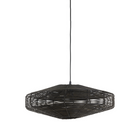 Kép 1/2 - SÖTÉTBARNA RATTAN FÜGGESZTÉK 51CM