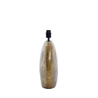 Kép 2/2 - OVÁLIS FORMÁJÚ ANTIK BRONZ SZÍNŰ ASZTALI LÁMPA 39 CM