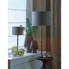 Kép 3/3 - DIVATOS EGYEDI FORMÁJÚ ANTIK RÉZ SZÍNŰ DESIGN ASZTALI LÁMPATEST 49 CM