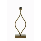 Kép 1/2 - KÜLÖNLEGES FORMÁJÚ ASZTALI LÁMPA BRONZ SZÍNBEN 47 CM