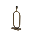 Kép 2/2 - OVÁLIS FORMÁJÚ ANTIK BRONZ ASZTALI LÁMPATEST 45 CM