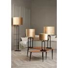 Kép 2/3 - NAGY MÉRETŰ BRONZ SZÍNŰ EXKLUZÍV BÁRSONY BÚRA 40 CM