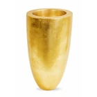 Kép 1/2 - ARANY SZÍNŰ DESIGN PADLÓVÁZA 64 CM MAGAS