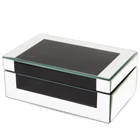 Kép 1/2 - ELEGÁNS ÉKSZER- ÉS BIZSUTARTÓ DOBOZ 21,5 CM
