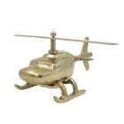 Kép 1/2 - HELIKOPTER MODELL ARANY SZÍNBEN ALUMÍNIUMBÓL