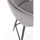 Kép 3/3 - SZÜRKE DESIGN BÁRSZÉK FEKETE LÁBBAL