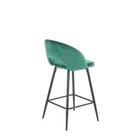 Kép 2/2 - SZÜRKE DESIGN BÁRSZÉK FEKETE LÁBBAL