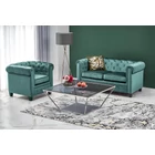 Kép 2/4 - SÖTÉTZÖLD CHESTERFIELD STÍLUSÚ FOTEL