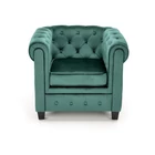 Kép 3/4 - SÖTÉTZÖLD CHESTERFIELD STÍLUSÚ FOTEL
