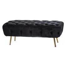 ELEGÁNS KLASSZIKUS PAD ARANY SZÍNŰ LÁBBAL , FEKETE SZÖVETTEL 116 CM ELEGÁNS KLASSZIKUS PAD ARANY SZÍNŰ LÁBBAL , FEKETE SZÖVETTEL 116 CM