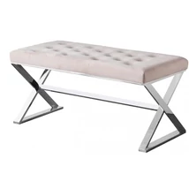 ELEGÁNS PAD EZÜST SZÍNŰ LÁBBAL , KRÉM SZÍNŰ SZÖVETTEL 97 CM ELEGÁNS PAD EZÜST SZÍNŰ LÁBBAL , KRÉM SZÍNŰ SZÖVETTEL 97 CM