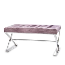ELEGÁNS PAD EZÜST LÁBBAL , RÓZSASZÍN SZÖVETTEL 97 CM ELEGÁNS PAD EZÜST LÁBBAL , RÓZSASZÍN SZÖVETTEL 97 CM