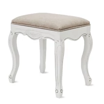 KLASSZIKUS  PROVANCE STÍLUSÚ KECSES LEÜLŐKE SZÜRKE SZÖVETTEL