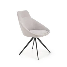 SZÜRKE SZÖVET KÁRPITOZÁSÚ  DESIGN TÁRGYALÓSZÉK RETRO STÍLUSBAN FÉM LÁBBAL SZÜRKE SZÖVET KÁRPITOZÁSÚ  DESIGN TÁRGYALÓSZÉK RETRO STÍLUSBAN FÉM LÁBBAL