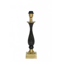 FEKETE ÉS BRONZ SZÍNŰ ASZTALI LÁMPA 44 CM