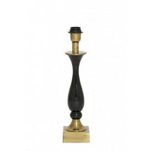 FEKETE ÉS BRONZ SZÍNŰ ASZTALI LÁMPA 44 CM