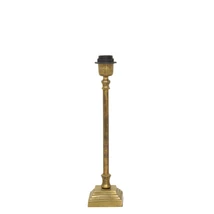 ANTIK BRONZ SZÍNŰ KLASSZIKUS STÍLUSÚ ASZTALI LÁMPA 40 CM