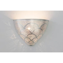 TÖLCSÉR ALAKÚ LEGYEZŐ MINTÁJÚ FALI LÁMPA