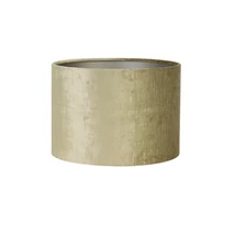 NAGY MÉRETŰ SÁRGARÉZ SZÍNŰ EXKLUZÍV BÁRSONY LÁMPABÚRA 40 CM