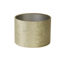 RÉZ SZÍNŰ ANYAGÁBAN CSÍKOS BÁRSONY LÁMPABÚRA 30 CM