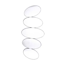 EGYEDI FORMÁJÚ MODERN  FALI TÜKÖR  119 CM MAGAS EGYEDI FORMÁJÚ MODERN  FALI TÜKÖR  119 CM MAGAS