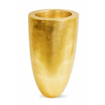 ARANY SZÍNŰ DESIGN PADLÓVÁZA 64 CM MAGAS