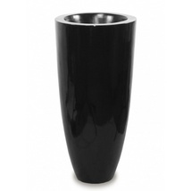 FEKETE SZÍNŰ DESIGN ÁLLÓ VÁZA 91 CM