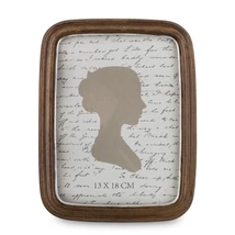 FALI KLASSZIKUS  STÍLUSÚ FÉNYKÉPTARTÓ KERET BARNA SZÍNŰ