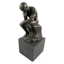GONDOLKODÓ EMBER SZOBOR  RODIN UTÁN