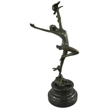 BALERINA BRONZ SZOBOR EGYEDI FORMA