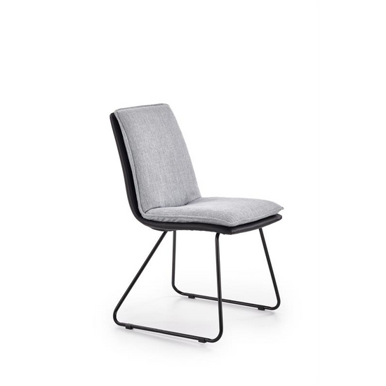SKANDINÁV DESIGN FÉM VÁZAS TÁRGYALÓSZÉK KÉNYELMES PÁRNÁZOTT ÜLŐFELÜLETTEL